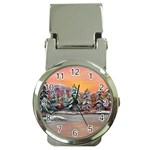  Jane s Winter Sunset   by Ave Hurley of ArtRevu ~ Money Clip Watch