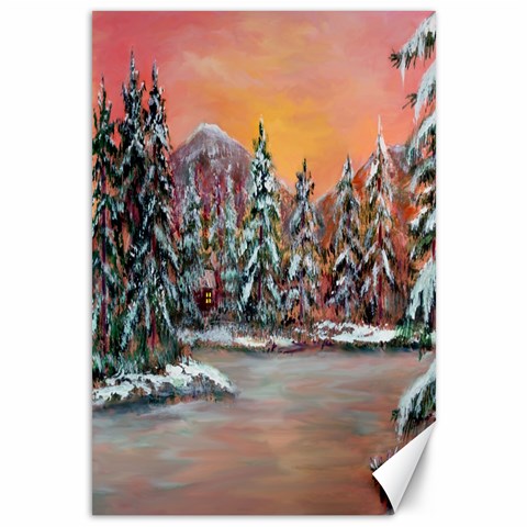  Jane s Winter Sunset   by Ave Hurley of ArtRevu ~ Canvas 12  x 18  from ArtsNow.com 11.88 x17.36  Canvas - 1