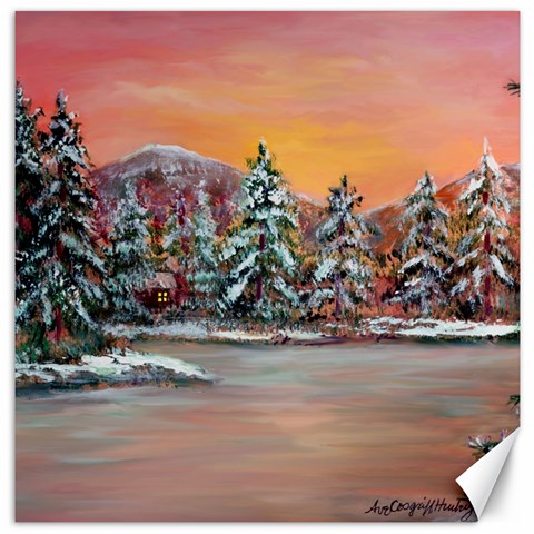  Jane s Winter Sunset   by Ave Hurley of ArtRevu ~ Canvas 16  x 16  from ArtsNow.com 15.2 x15.41  Canvas - 1