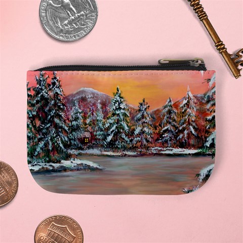  Jane s Winter Sunset   by Ave Hurley of ArtRevu ~ Mini Coin Purse from ArtsNow.com Back