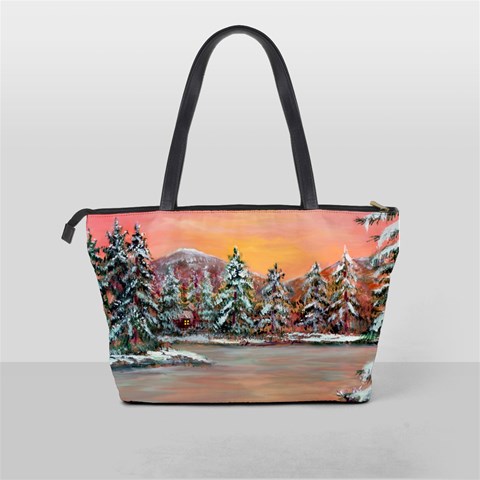  Jane s Winter Sunset   by Ave Hurley of ArtRevu ~ Classic Shoulder Handbag from ArtsNow.com Back