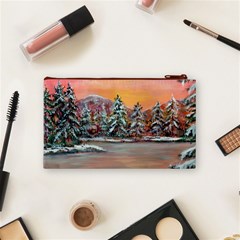  Jane s Winter Sunset   by Ave Hurley of ArtRevu ~ Cosmetic Bag (Small) from ArtsNow.com Back