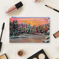  Jane s Winter Sunset   by Ave Hurley of ArtRevu ~ Cosmetic Bag (Medium) from ArtsNow.com Front