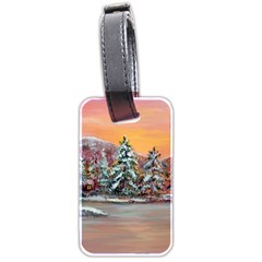  Jane s Winter Sunset   by Ave Hurley of ArtRevu ~ Luggage Tag (two sides) from ArtsNow.com Back