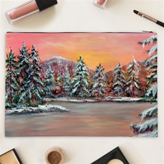  Jane s Winter Sunset   by Ave Hurley of ArtRevu ~ Cosmetic Bag (XXL) from ArtsNow.com Back