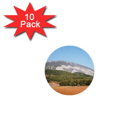 mountainscene1 1  Mini Button (10 pack)  from ArtsNow.com Front