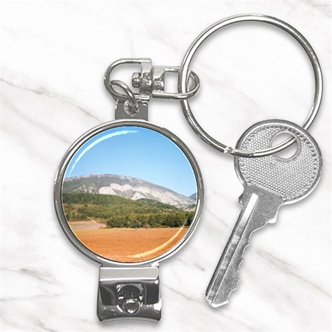 mountainscene1 Nail Clippers Key Chain from ArtsNow.com Front