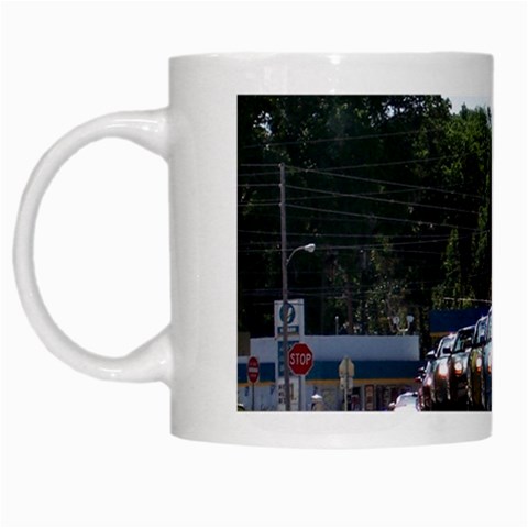 Cruise White Mug from ArtsNow.com Left