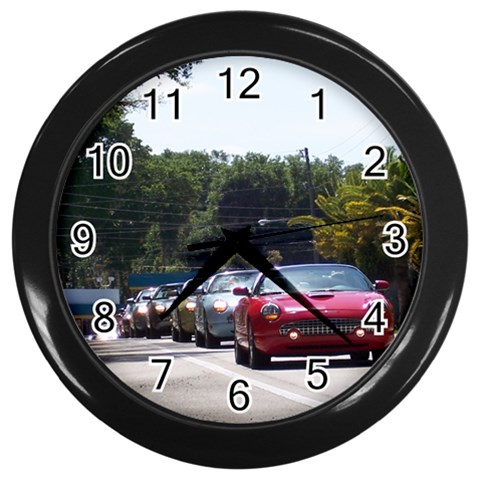 Cruise Wall Clock (Black) from ArtsNow.com Front