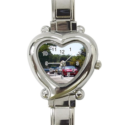 Cruise Heart Italian Charm Watch from ArtsNow.com Front