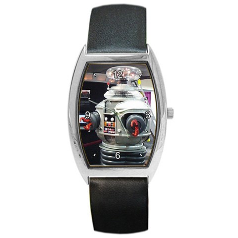 Lost_In_Space_robot_body_1_2_2004 Barrel Style Metal Watch from ArtsNow.com Front