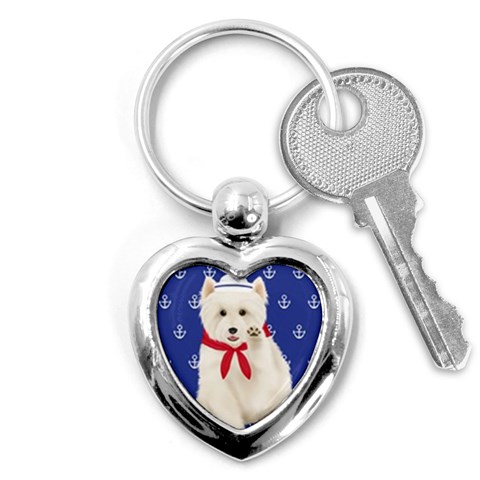 Key Chain (Heart) from ArtsNow.com Front