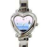 thumbnailCAGXMX76 Heart Italian Charm Watch