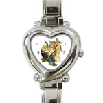 maryangels Heart Italian Charm Watch