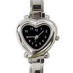 untdfrassdhhyqqwe Heart Italian Charm Watch