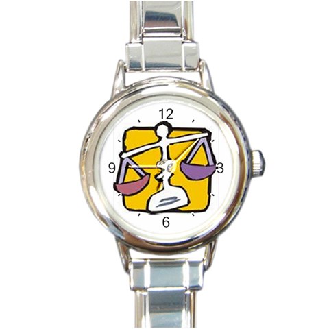 CACH2RK9 Round Italian Charm Watch from ArtsNow.com Front