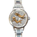 CAYMSU2L Round Italian Charm Watch