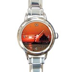 thumbnailCAH2NY3E Round Italian Charm Watch