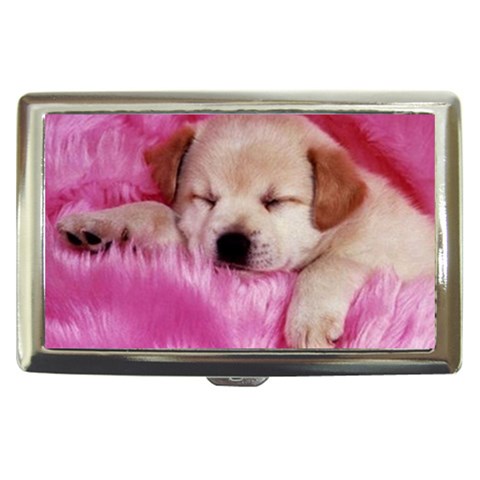 siberian_Husky_adult5_big Cigarette Money Case from ArtsNow.com Front