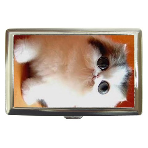 cute_cat Cigarette Money Case from ArtsNow.com Front