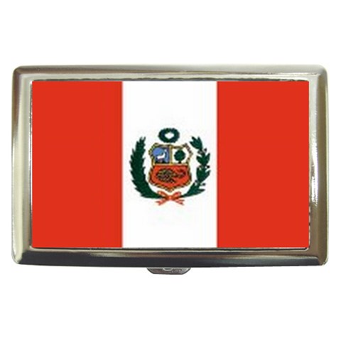 peru Cigarette Money Case from ArtsNow.com Front