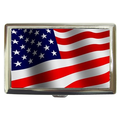 usflag_med Cigarette Money Case from ArtsNow.com Front