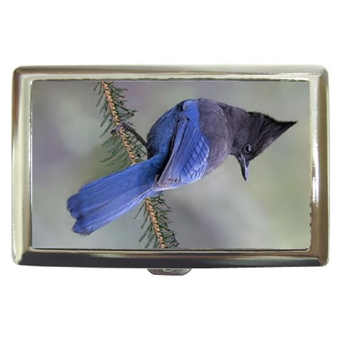 North%20american%20birds Cigarette Money Case from ArtsNow.com Front