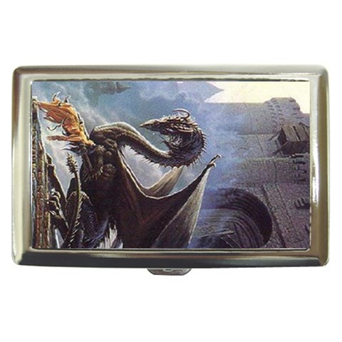 dragons_chateau Cigarette Money Case from ArtsNow.com Front