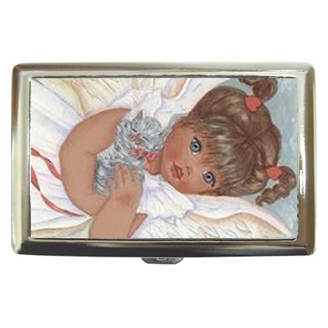 angels_jenniferskitten Cigarette Money Case from ArtsNow.com Front