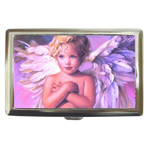 angel2 Cigarette Money Case from ArtsNow.com Front