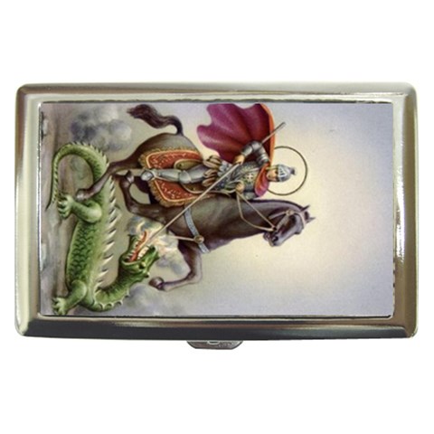 Georgetyy Cigarette Money Case from ArtsNow.com Front