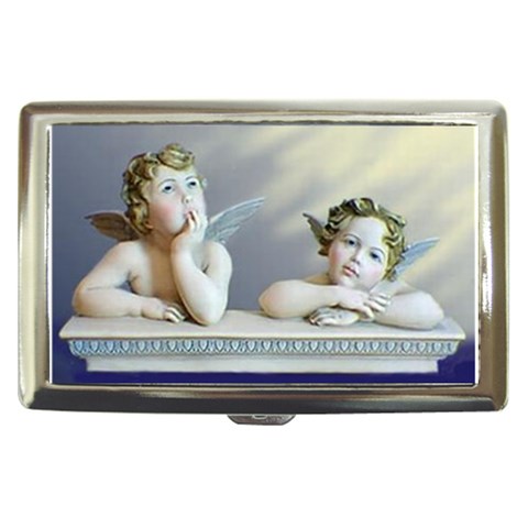 two_angels Cigarette Money Case from ArtsNow.com Front