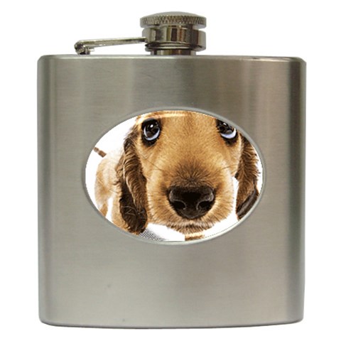 untitled Hip Flask (6 oz) from ArtsNow.com Front