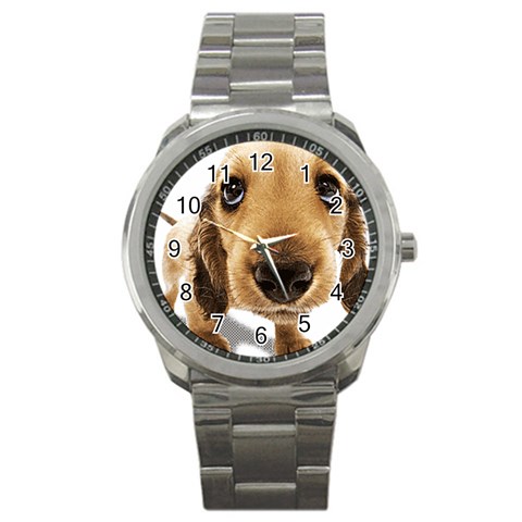 untitled Sport Metal Watch from ArtsNow.com Front