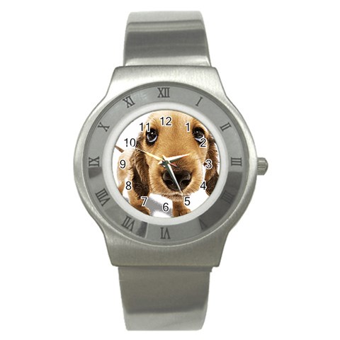 untitled Stainless Steel Watch from ArtsNow.com Front