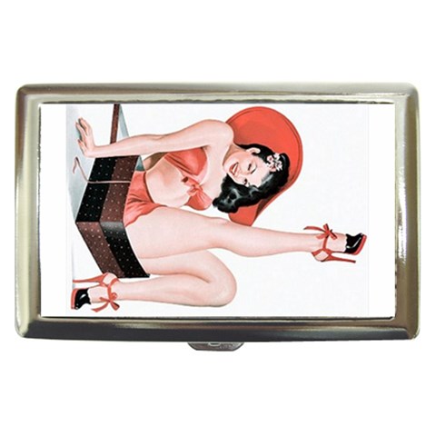 PINUP119 Cigarette Money Case from ArtsNow.com Front