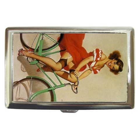 Velorution_vintage_poster_pin_up_girl Cigarette Money Case from ArtsNow.com Front