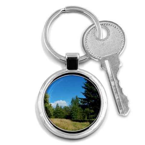 land2 Key Chain (Round) from ArtsNow.com Front