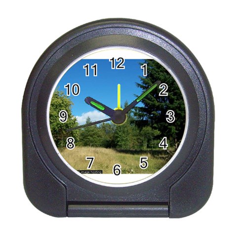 land2 Travel Alarm Clock from ArtsNow.com Front