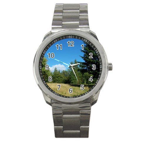 land2 Sport Metal Watch from ArtsNow.com Front