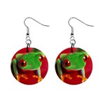 animals 1  Button Earrings