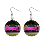 cars 1  Button Earrings