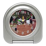 West Highland white terriers Travel Alarm Clock