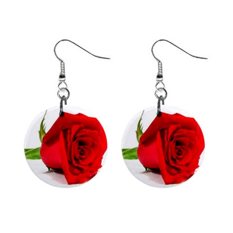 valentine_flowers1 1  Button Earrings from ArtsNow.com Front