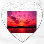 Sunset Jigsaw Puzzle (Heart)