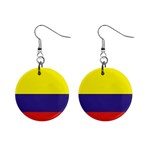 Colombia 1  Button Earrings