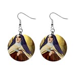 religious 1  Button Earrings