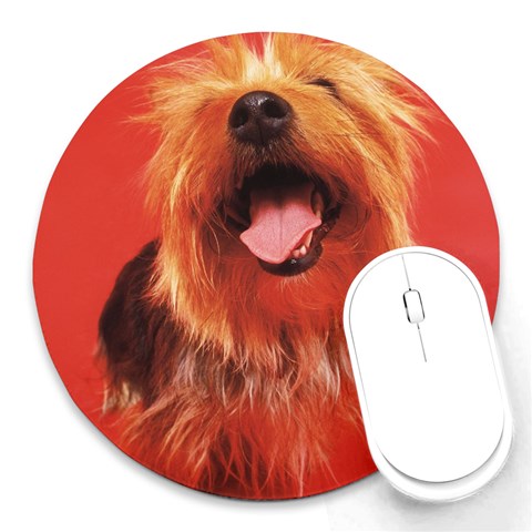 Round Mousepad from ArtsNow.com Front