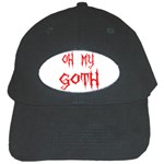 Oh My Goth Black Cap