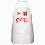 Oh My Goth BBQ Apron